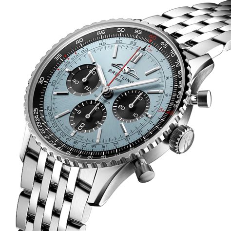 breitling mens navitimer b01 chronograph 43|breitling navitimer b01 review.